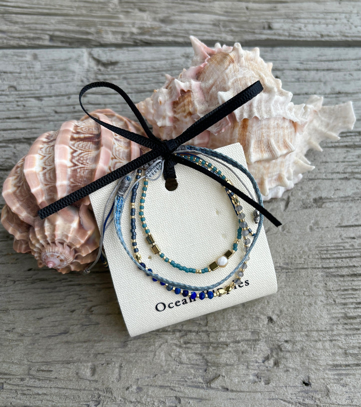 Japanese Miyuki Adjustable Bracelet Set of 3 - Available in 6 Colours
