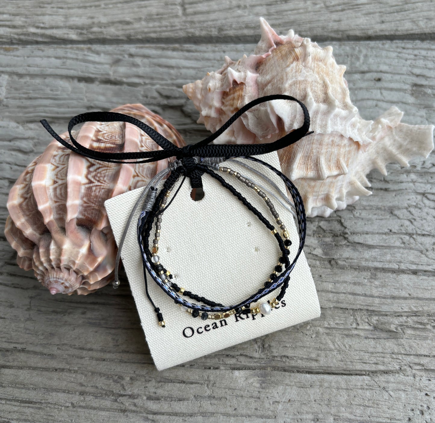 Japanese Miyuki Adjustable Bracelet Set of 3 - Available in 6 Colours