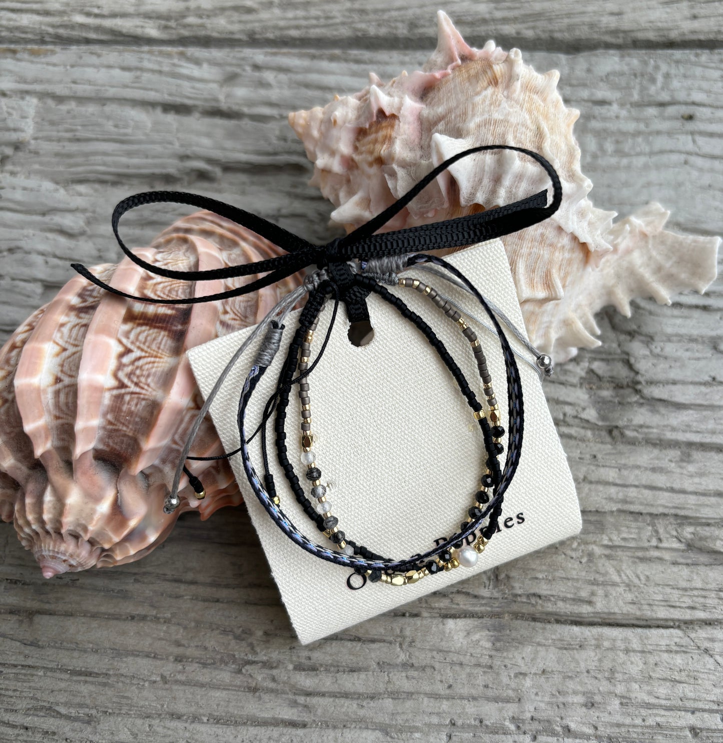 Japanese Miyuki Adjustable Bracelet Set of 3 - Available in 6 Colours