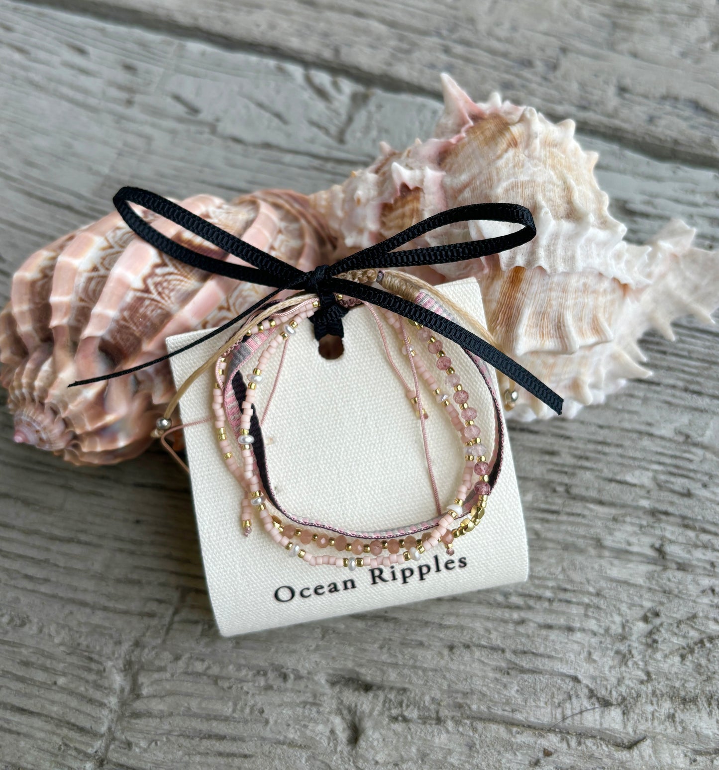 Japanese Miyuki Adjustable Bracelet Set of 3 - Available in 6 Colours