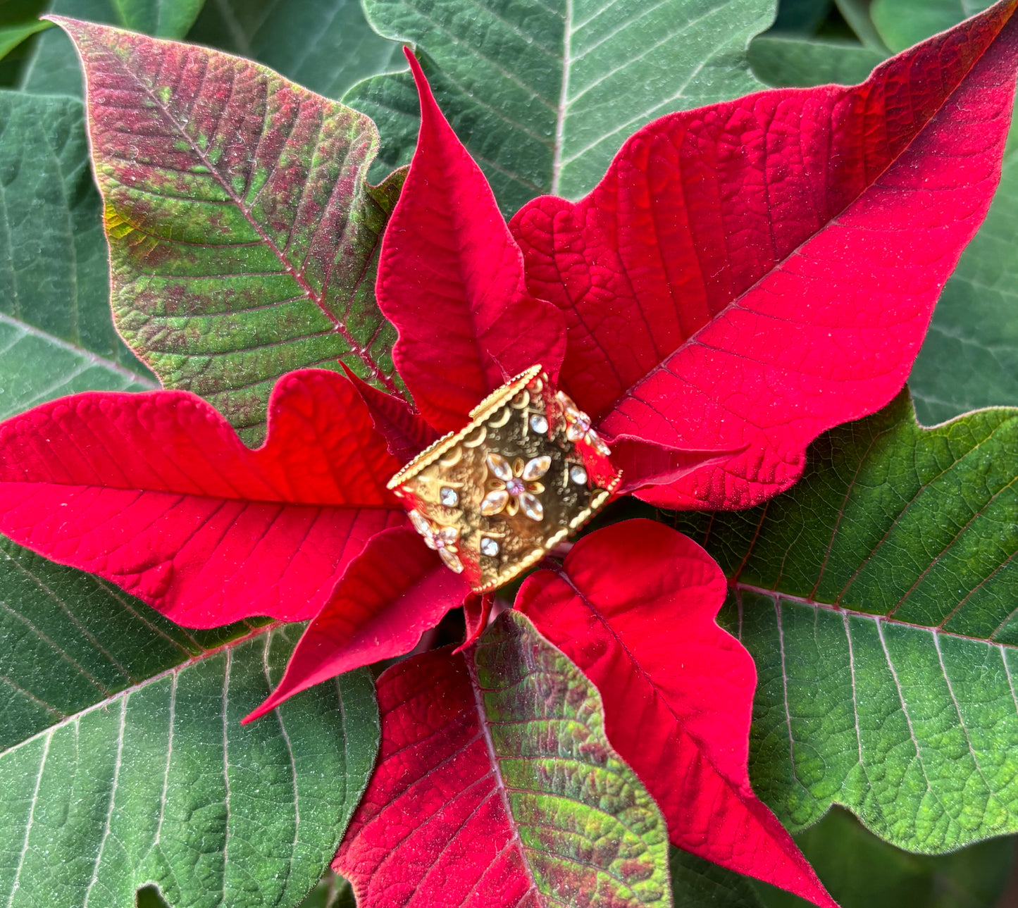 18ct Gold Plated Pink Cubic Zirconia Cuff Adjustable Ring - Also Available In Silver