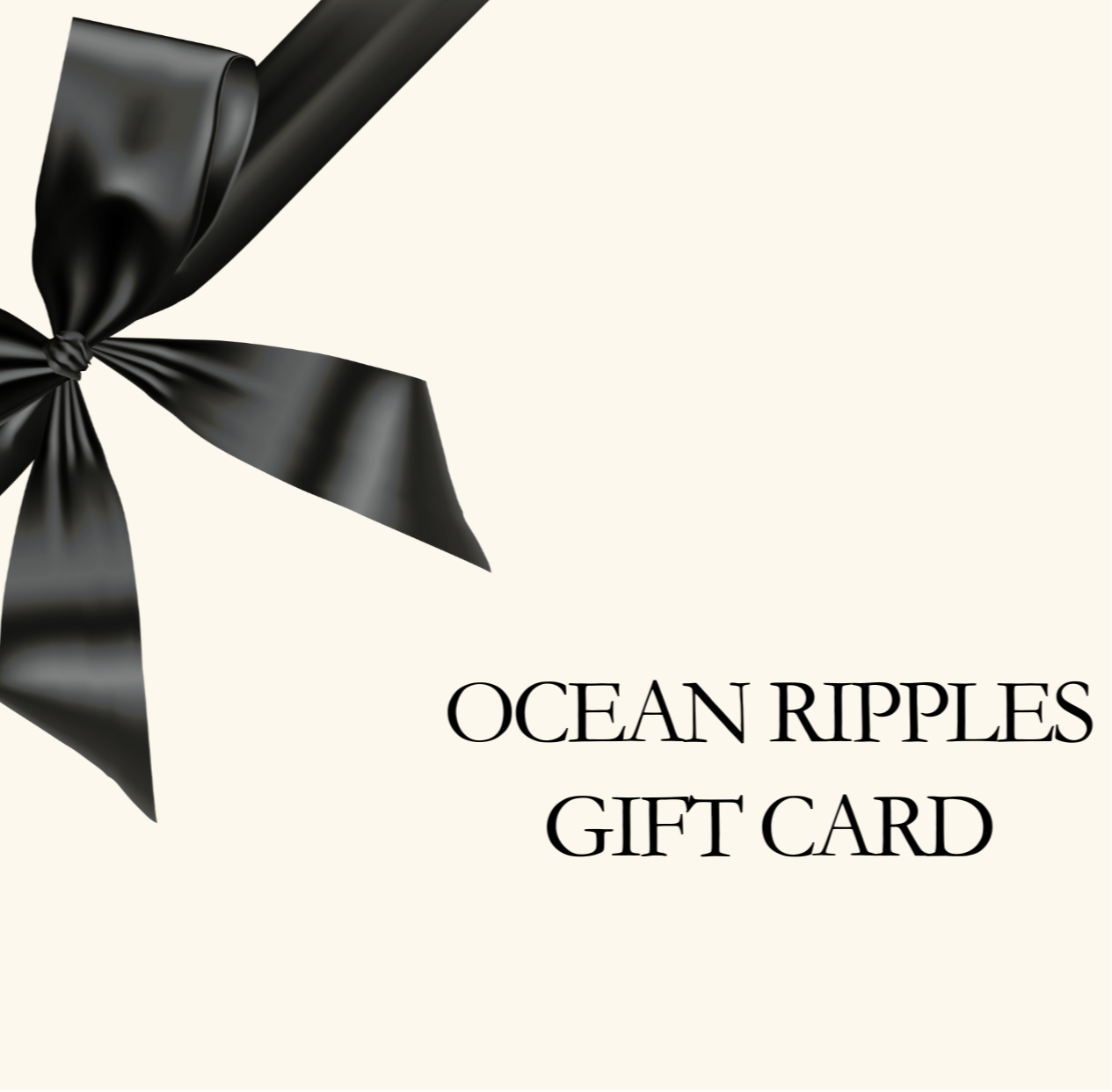 Ocean Ripples Gift Card