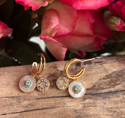14ct Gold Plated Ocean's Daughter Earrings