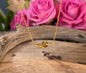 18ct Gold Plated Knot Chain Necklace 