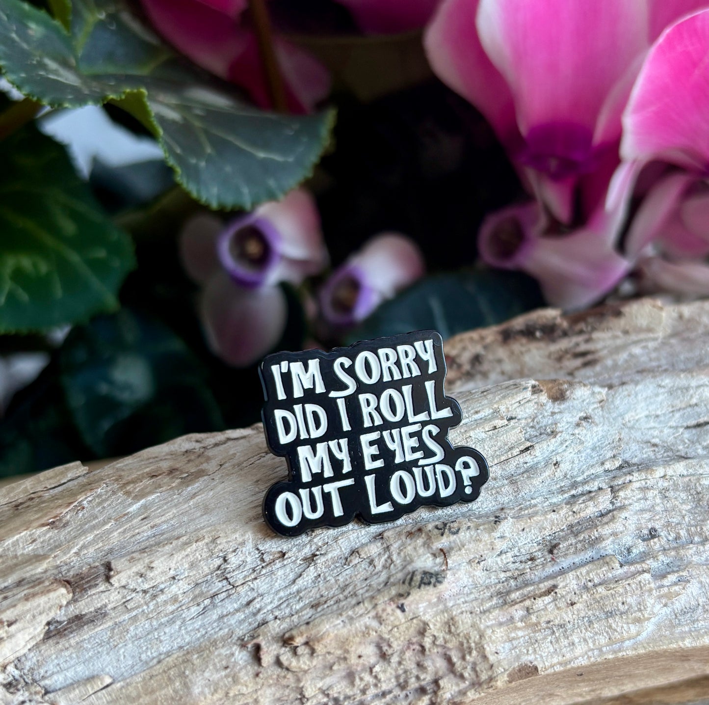 I'm Sorry... Pin Badge Card