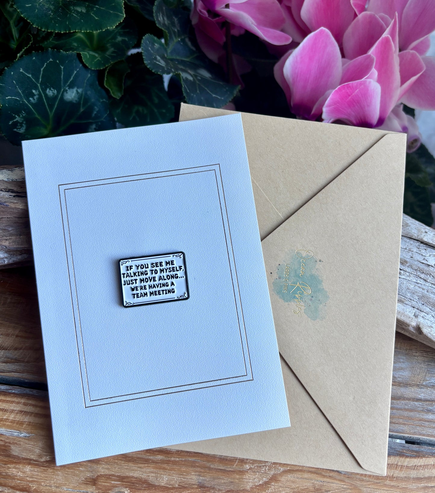 If You... Pin Badge Card