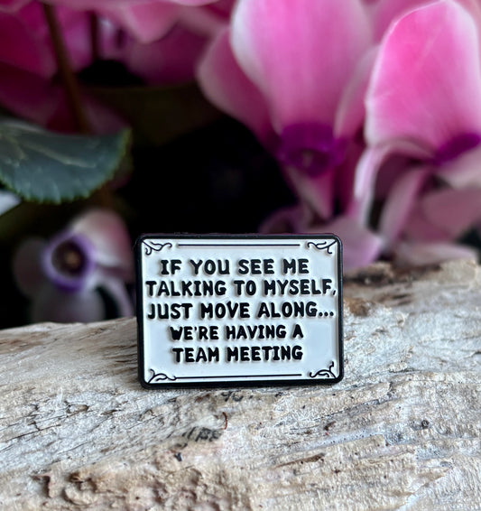 If You... Pin Badge Card