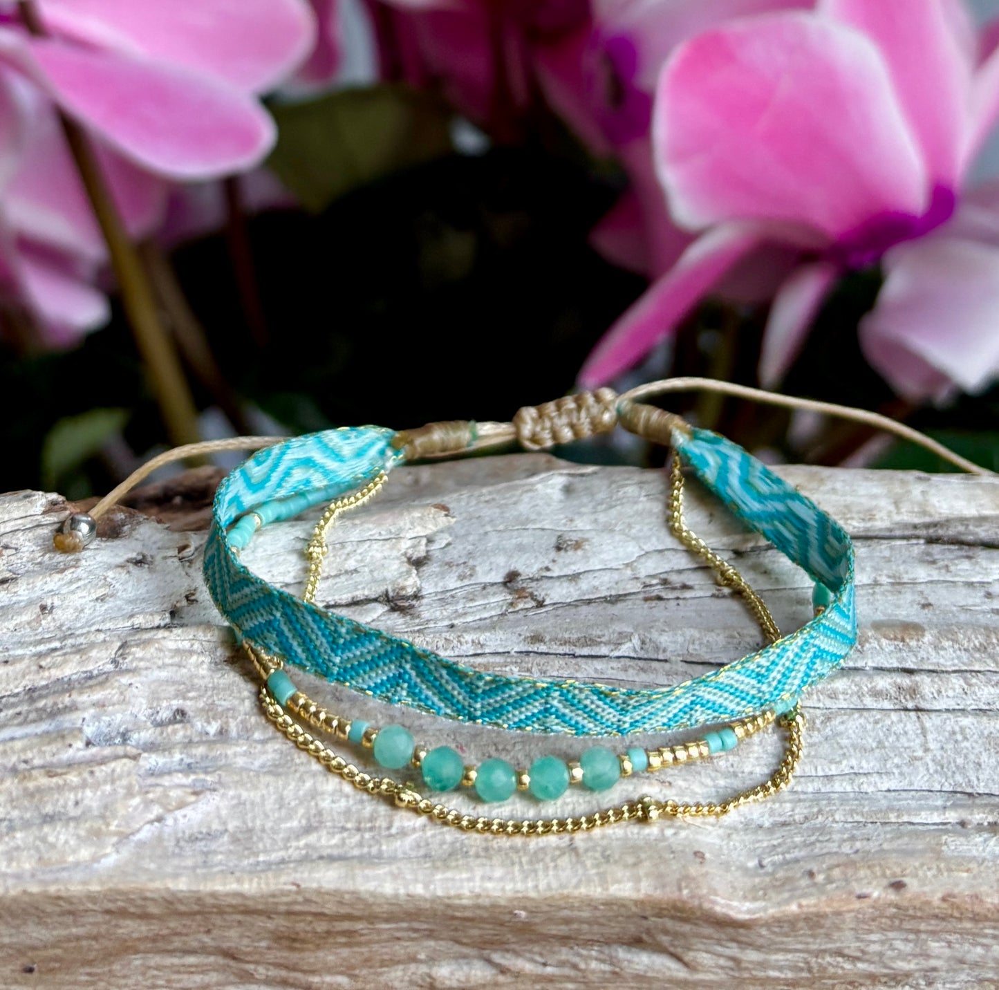 Miyuki Multi Strand Adjustable Bracelets - Available in 6 Colours