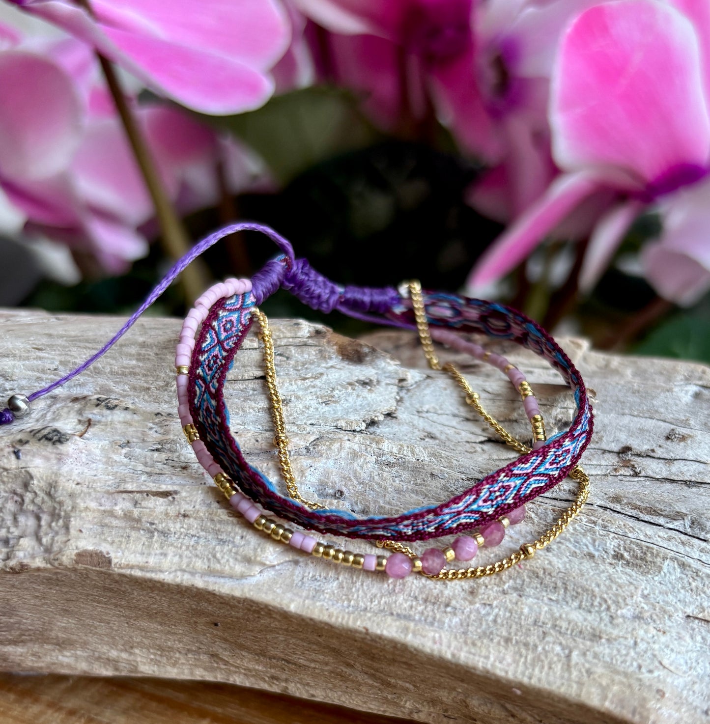 Miyuki Multi Strand Adjustable Bracelets - Available in 6 Colours