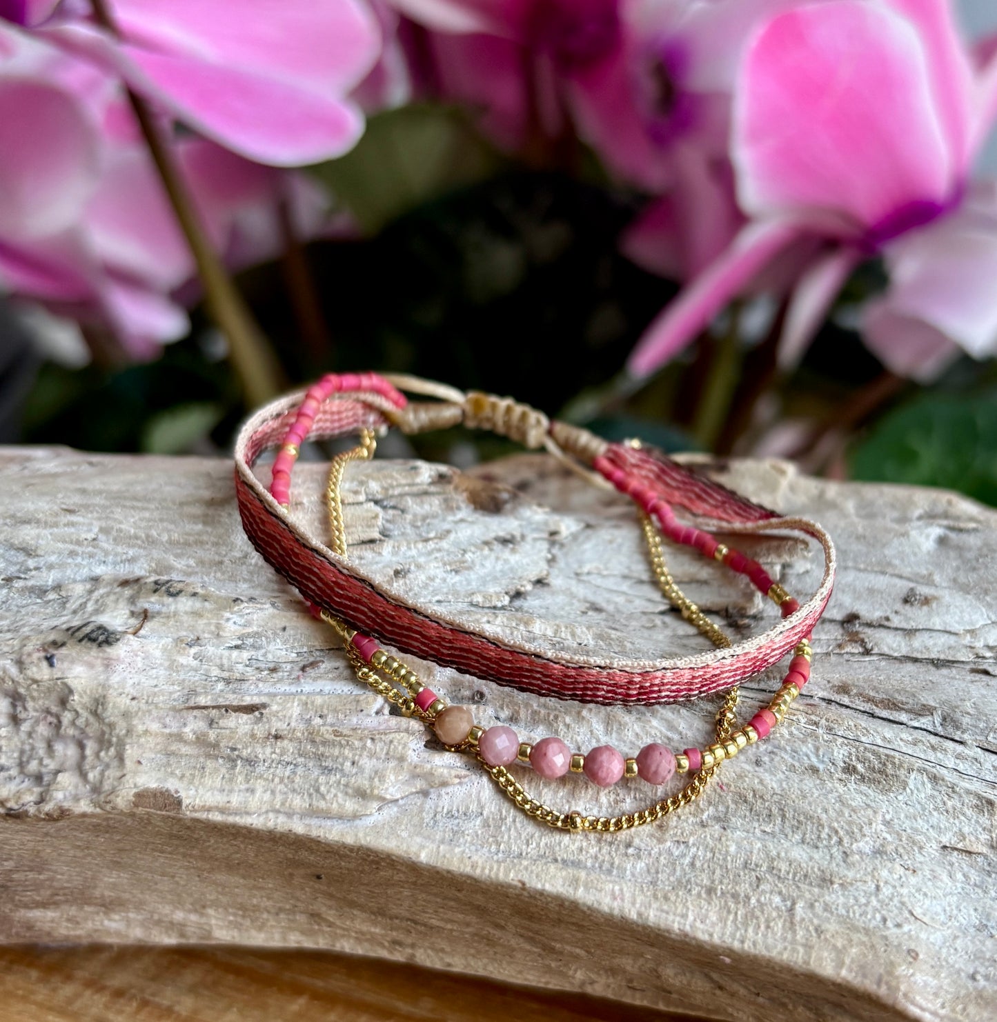 Miyuki Multi Strand Adjustable Bracelets - Available in 6 Colours
