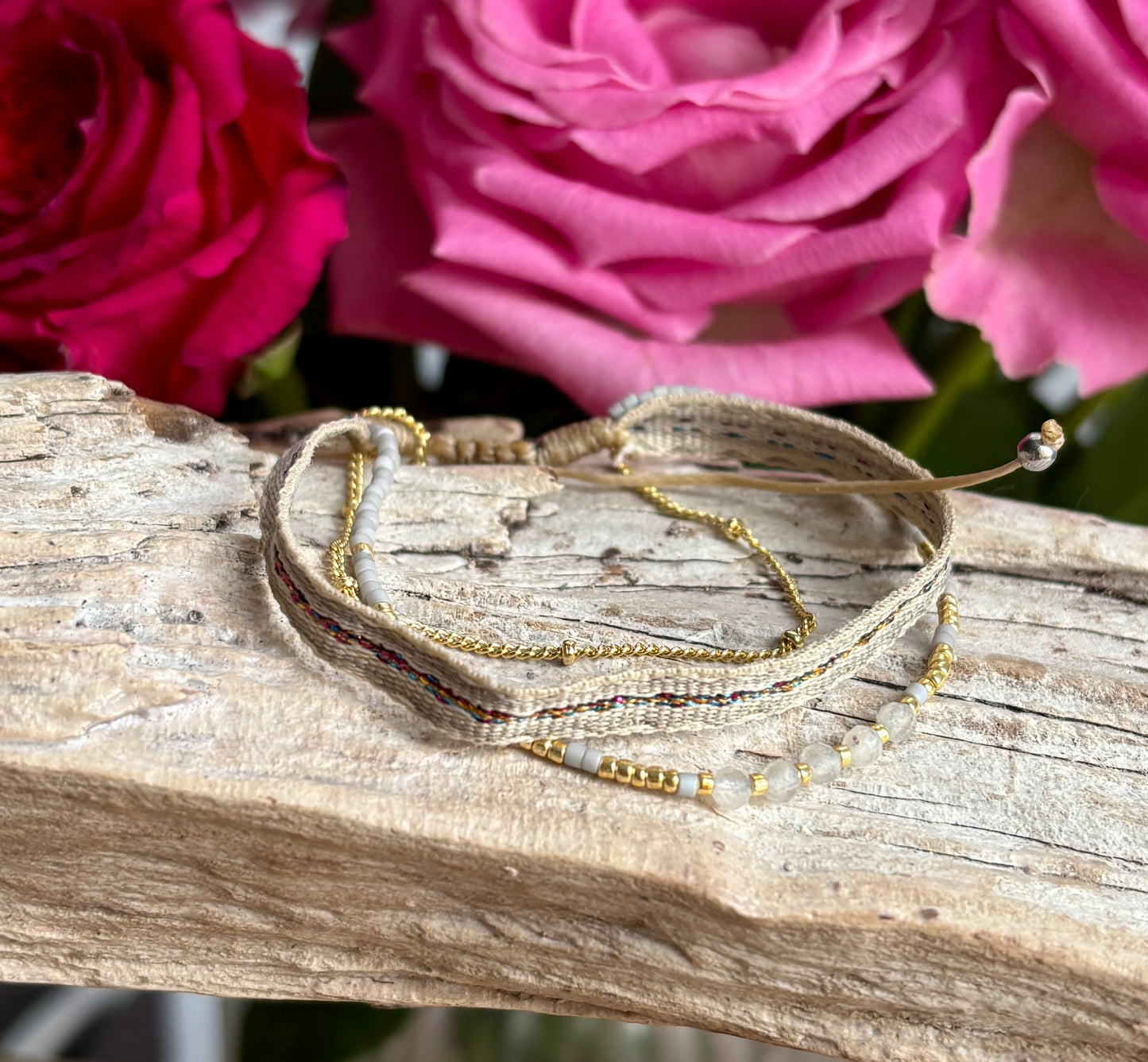 Miyuki Multi Strand Adjustable Bracelets - Available in 6 Colours
