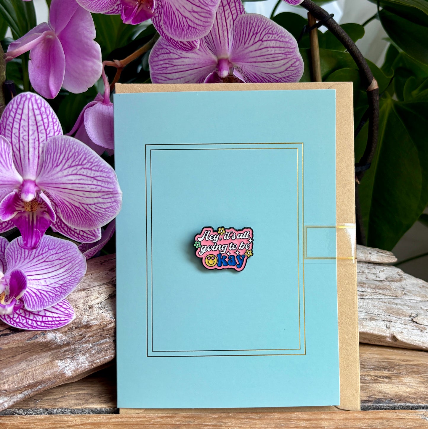 Hey, it's all...Pin Badge Card