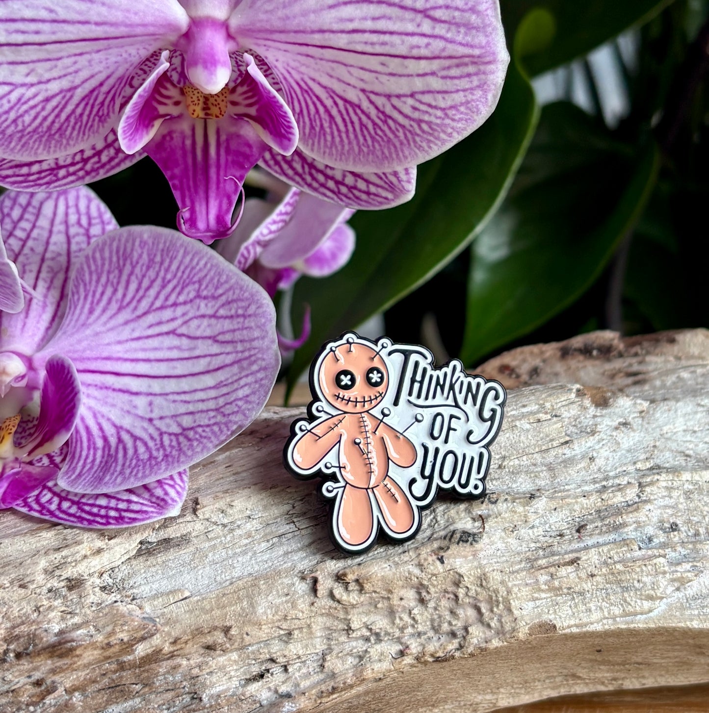 Thinking Of You Pin Badge Card