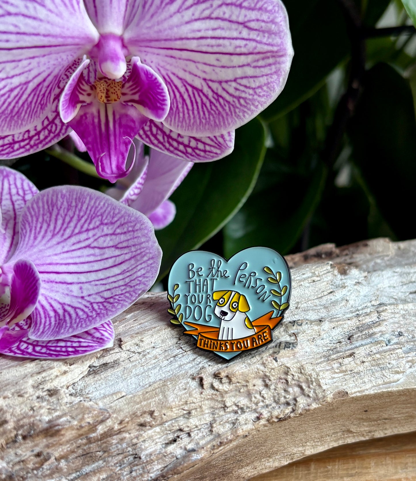 Be The Person... Pin Badge Card