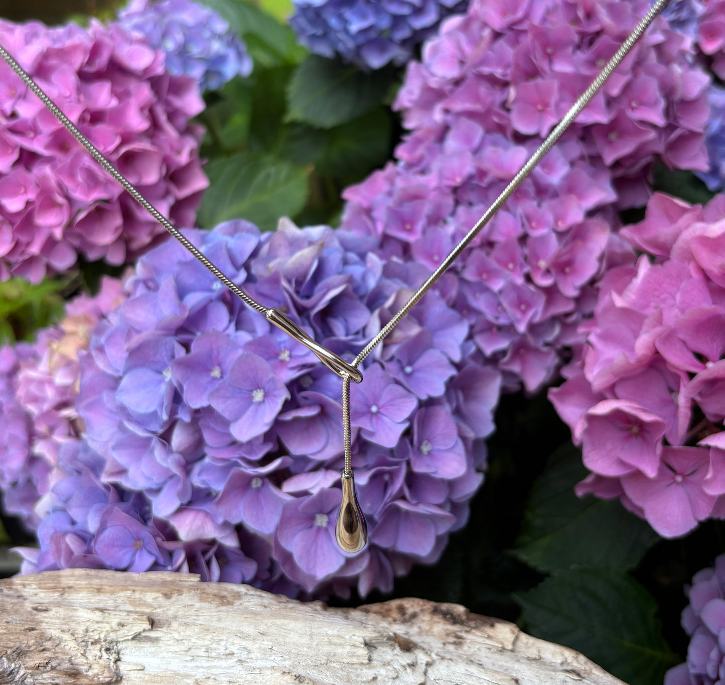 18ct Gold Plated Long Toggle Chain Necklace - Available In Silver