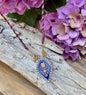 18ct Gold Plated Talisman Hamsa Shield Necklace  