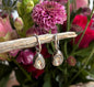 18ct Gold Plated Cubic Zirconia Drop Earrings - Available in Silver
